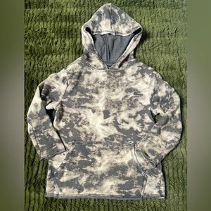 Art Class Boys Gray Tie Dye Hoodie Size XS